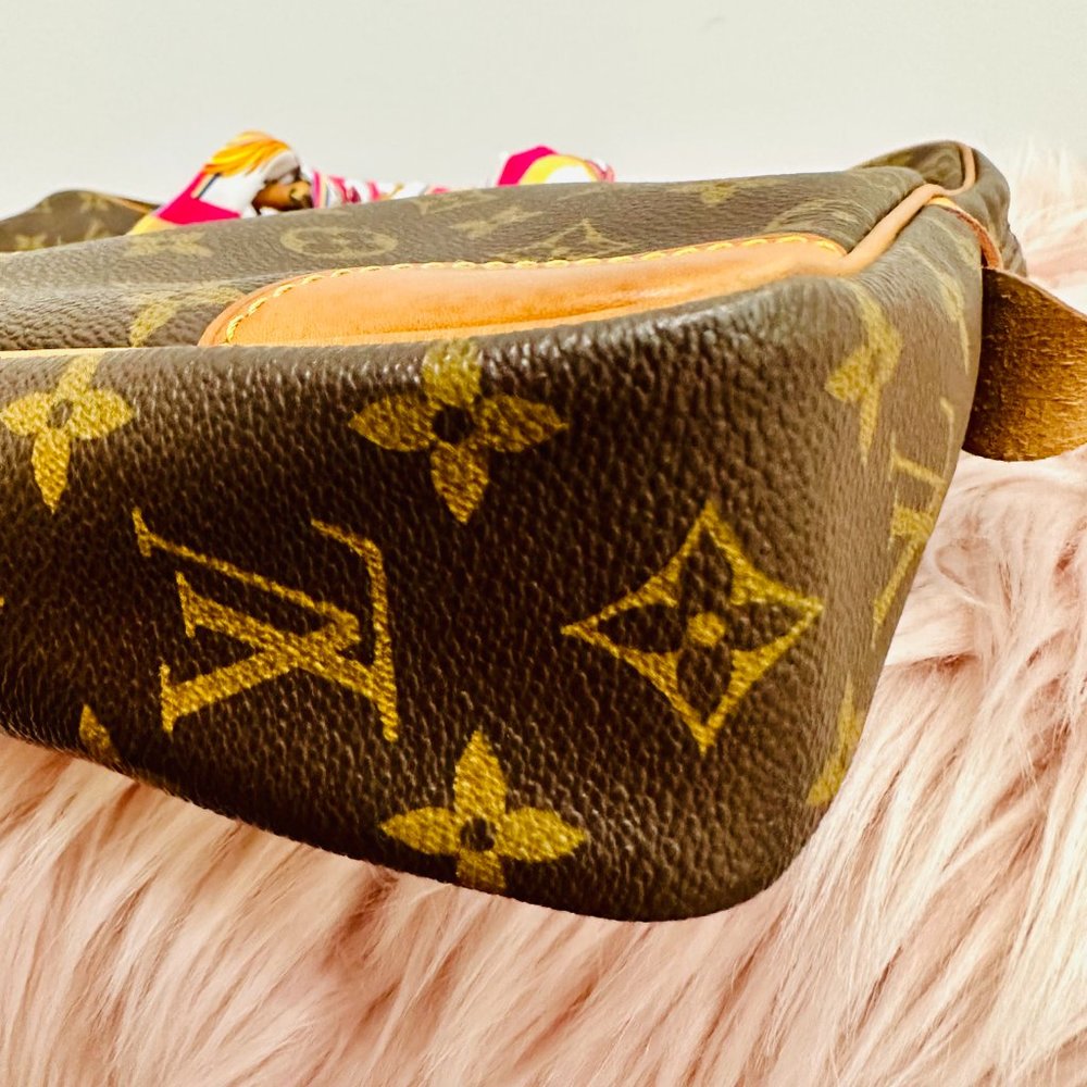 AUTH LOUIS VUITTON PORTE DOCUMENTS VOYAGE MONOGRAM LAPTOP CASE DUST BAG VI9001 - Picture 12 of 15